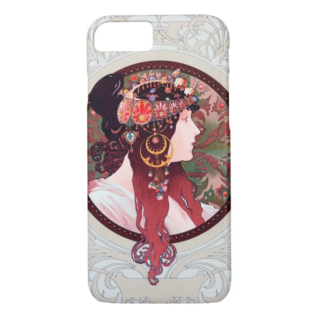 Capa Para iPhone, Case-Mate Alphonse Mucha (Verso)