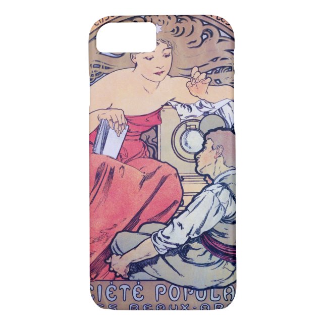 Capa Para iPhone, Case-Mate Alphonse Mucha (Verso)