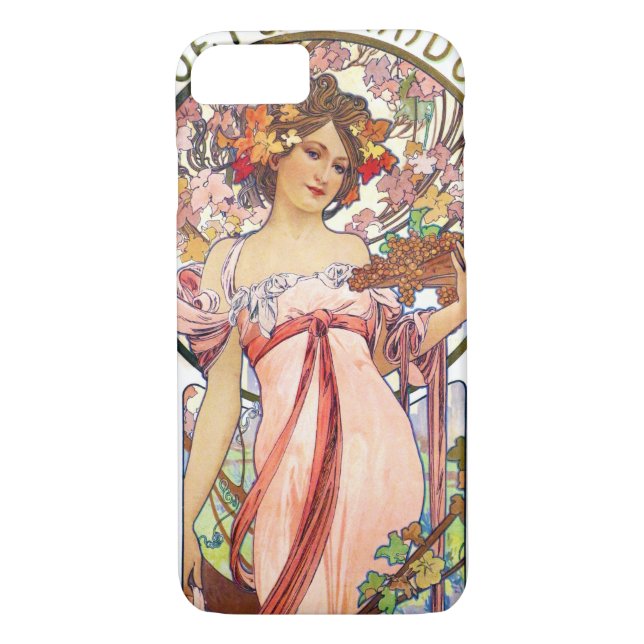 Capa Para iPhone, Case-Mate Alphonse Mucha (Verso)