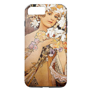 Capa Para iPhone Da Case-Mate Alphonse Mucha Flower
