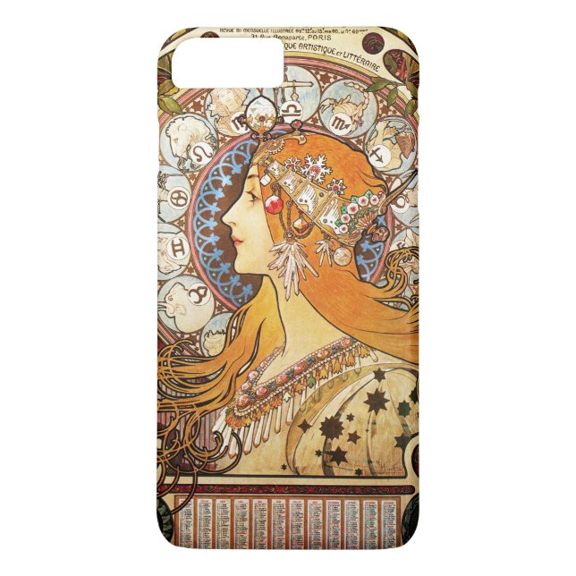 Capa Para iPhone, Case-Mate Alphonse Mucha Zodiac (Verso)
