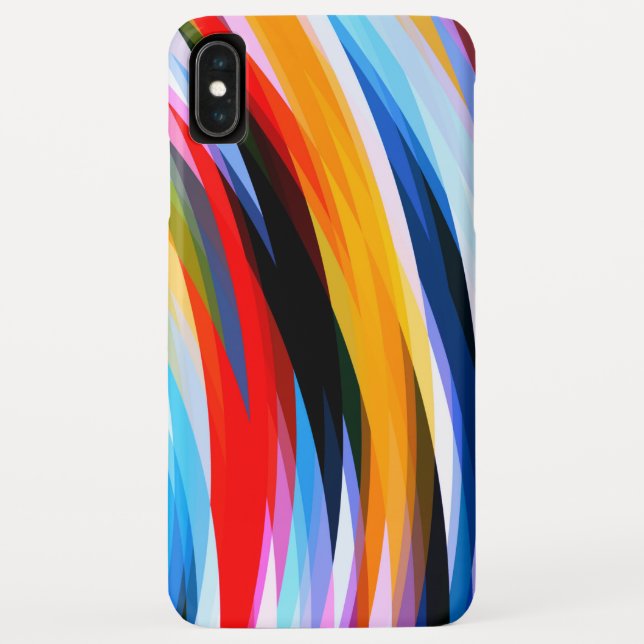 Capa Para iPhone, Case-Mate Amarelo azul vermelho preto (Verso)