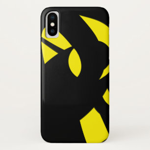 Capa Para iPhone Da Case-Mate Amarelo Moderno Contemporâneo / Preto