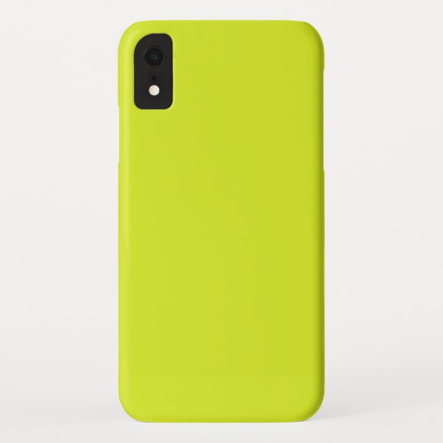 Capa Para iPhone, Case-Mate Amarelo neon (Verso)