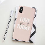 Capa Para iPhone Da Case-Mate Ame-Se Positivamente Hoje, Passo A Par<br><div class="desc">Ame-Se Positivamente Hoje,  Passo A Par</div>