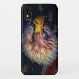 Capa Para iPhone Da Case-Mate American Flag Bald Eagle