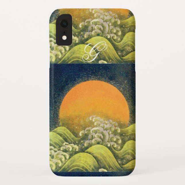 Capa Para iPhone, Case-Mate AMETERASU, SUN GODDESE Amarelo - Preto Verde (Verso)