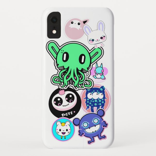 Capa Para iPhone, Case-Mate Amigos de Monstro Bonito (Verso)