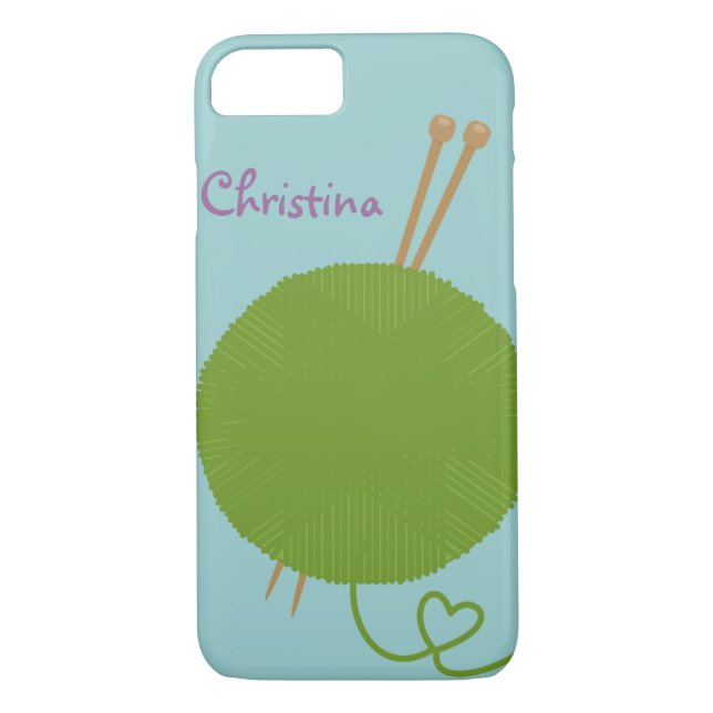 Capa Para iPhone, Case-Mate Amor a fazer malha (Verso)