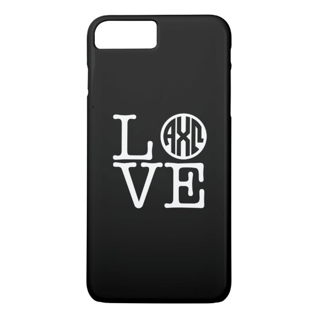 Capa Para iPhone, Case-Mate Amor alfa de Omega | do qui (Verso)