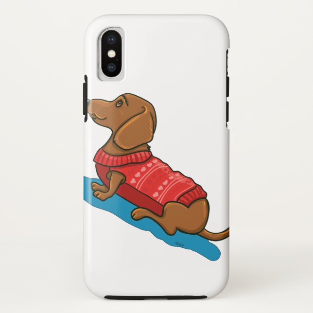 Capa Para iPhone, Case-Mate Amor do Dachshund (Verso)
