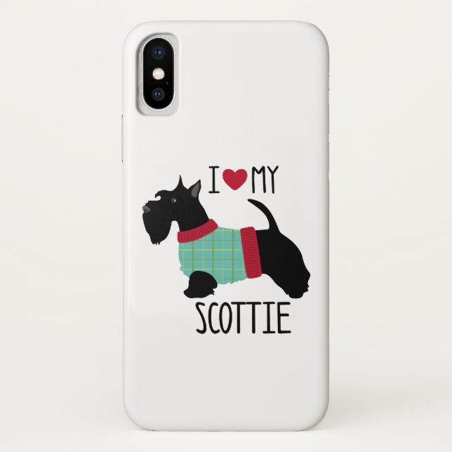 Capa Para iPhone, Case-Mate Amor Scottie (Verso)