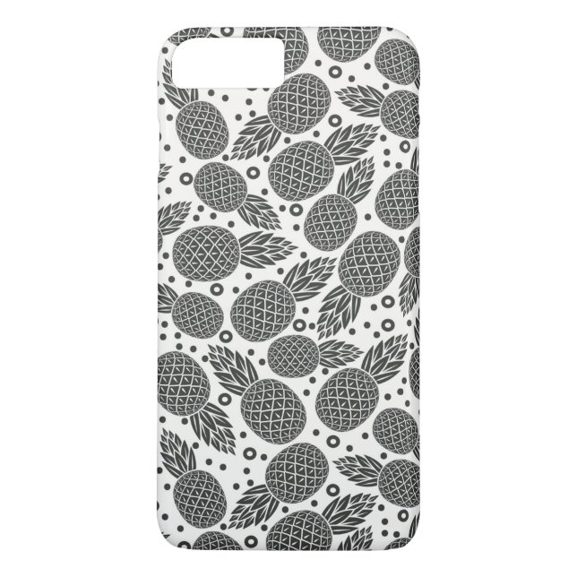 Capa Para iPhone, Case-Mate Ananases monocromáticos (Verso)