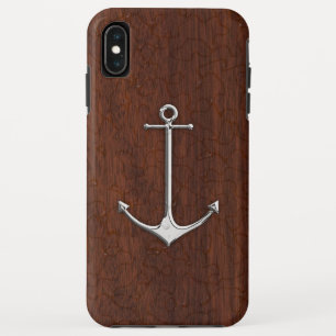 Capa Para iPhone XS Max Anchor Náutico Molhado