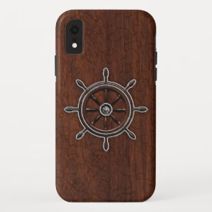 Capa Para iPhone Da Case-Mate Anchor Náutico Molhado de Mahogany