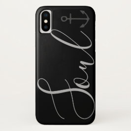 Capa Para iPhone Da Case-Mate ANCHOR náutico + tipo de SOUL de cinza |