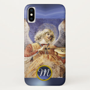 Capa Para iPhone Da Case-Mate ÂNGULO DE FAZER MÚSICO, Monograma Azul Sapphire