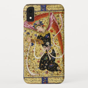 CAPA PARA iPhone XR ÂNGULO ORIENTAL COM FLORES E ARCO BRANCO