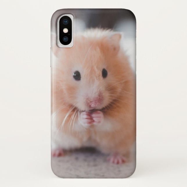 Capa Para iPhone, Case-Mate Animais de Amor de Hamster Bonito (Verso)