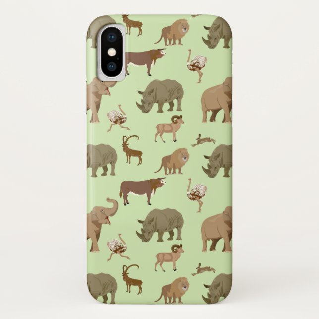 Capa Para iPhone, Case-Mate Animais selvagens (Verso)
