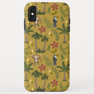 Capa Para iPhone Da Case-Mate Animais tropicais, macaco-padrão sem costura