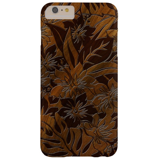 Capa Para iPhone, Case-Mate Anini Beach Faux Wood Hawaiian (Verso)