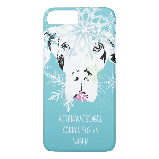 Capa Para iPhone, Case-Mate Anjos de Natal às vezes vêm com patas (Verso)