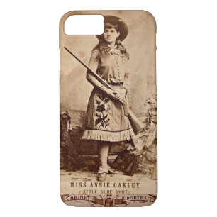 Capa iPhone 8/ 7 Annie Oakley Sepia