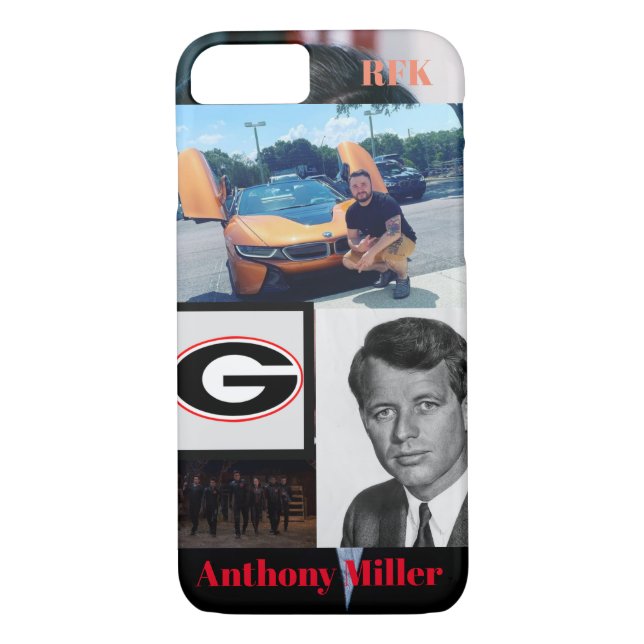 Capa Para iPhone, Case-Mate Anthony Miller e RFK iPhone/iPad Case (Verso)