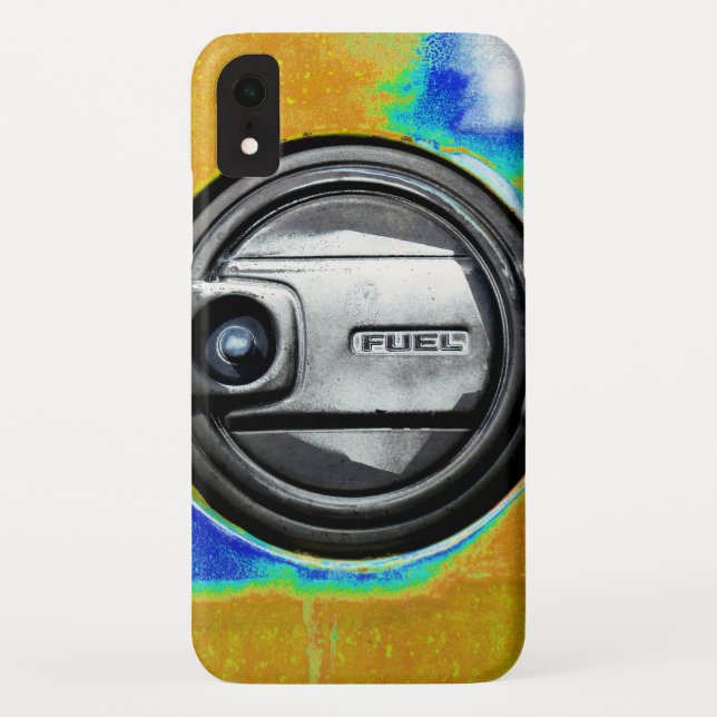 Capa Para iPhone, Case-Mate Antigo Boné do reservatório de combustível do carr (Verso)