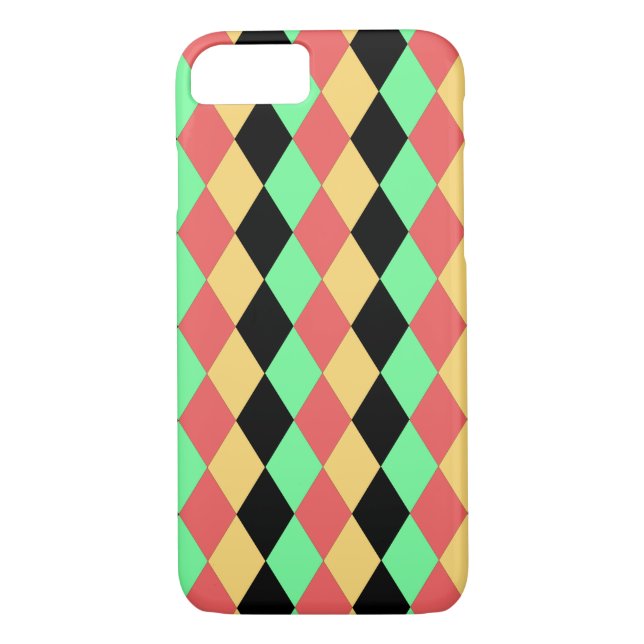 Capa Para iPhone, Case-Mate Antique Harlequin (Verso)