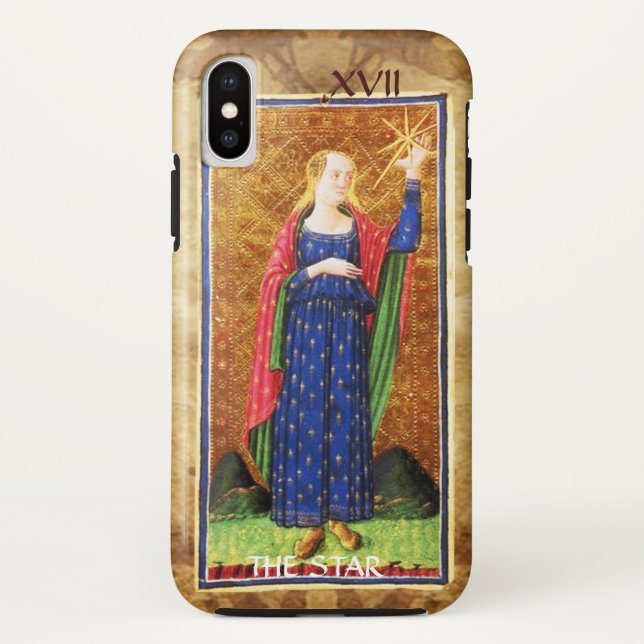 CAPA PARA iPhone, Case-Mate  ANTÍQUIO RENAISSANCE TAROTS 17/STAR (Verso)