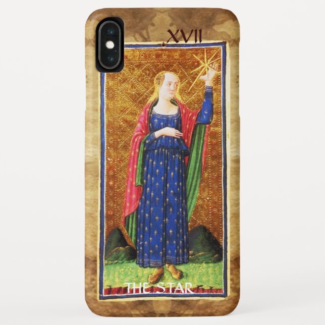CAPA PARA iPhone, Case-Mate  ANTÍQUIO RENAISSANCE TAROTS 17/STAR (Verso)