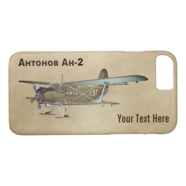 Capa Para iPhone, Case-Mate Antonov An-2 (Verso (Horizontal))