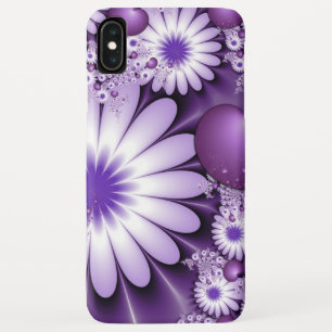 Capa Para iPhone Da Case-Mate Apaixonando Flores de Abstrato e Corações Fractais