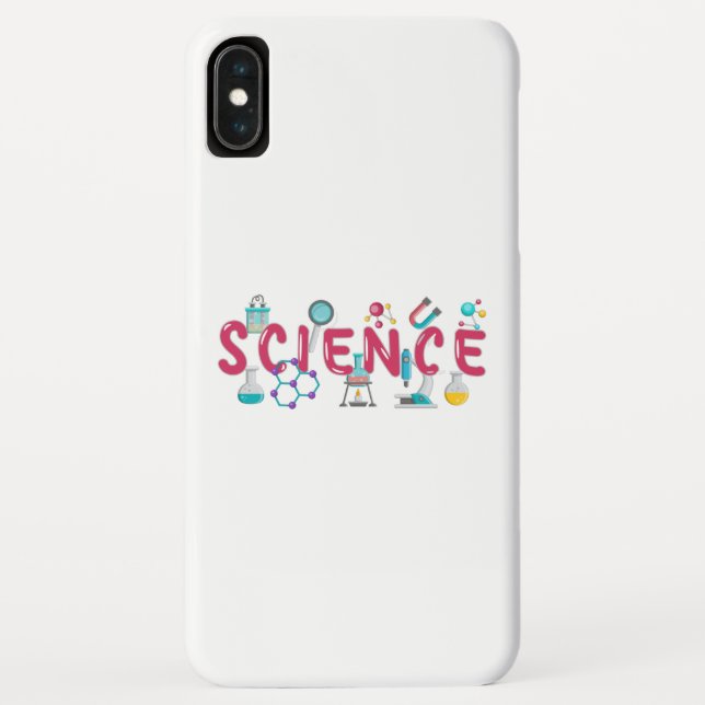 Capa Para iPhone, Case-Mate Aparelho de laboratório de ciência (Verso)