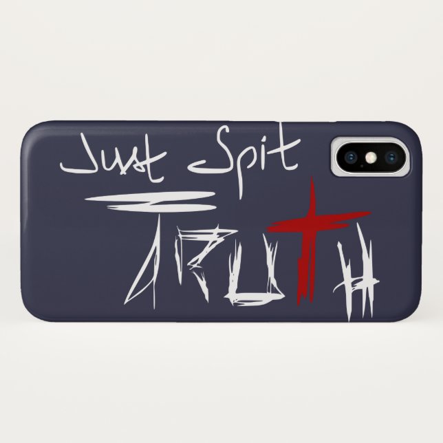 Capa Para iPhone, Case-Mate Apenas cuspe a verdade (Verso (Horizontal))