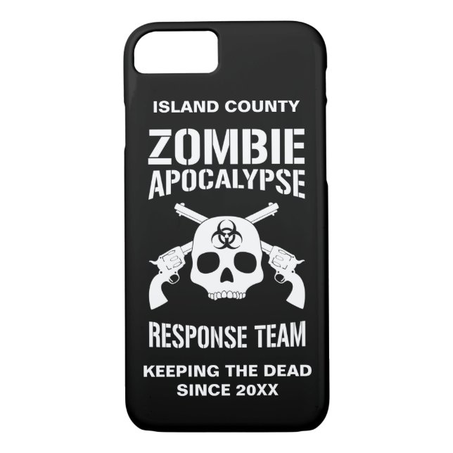 Capa Para iPhone, Case-Mate Apocalipse do zombi (Verso)