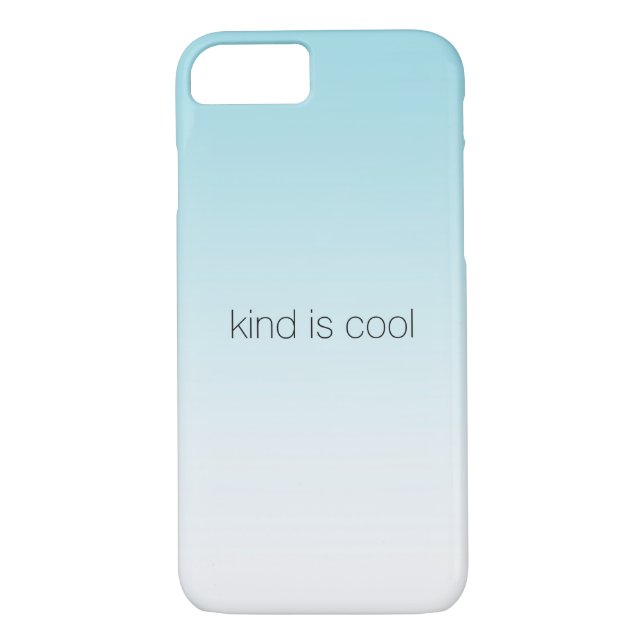 Capa Para iPhone, Case-Mate Aqua Ombre Kind é Legal (Verso)