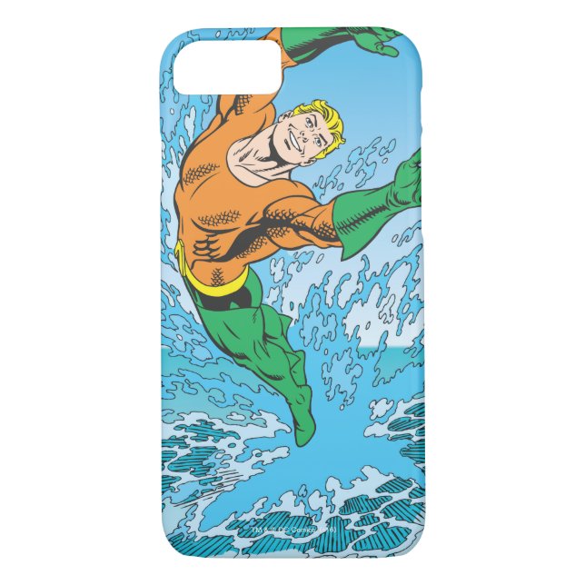 Capa Para iPhone, Case-Mate Aquaman sai do mar (Verso)