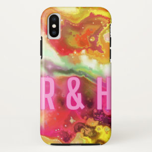 Capa Para iPhone Da Case-Mate Aquarela 