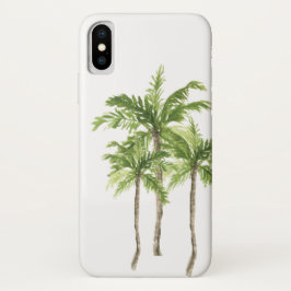 Capa Para iPhone Da Case-Mate Aquarela de palmeiras tropicais