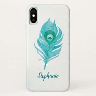 Capa Para iPhone Da Case-Mate Aquarela De Pavão