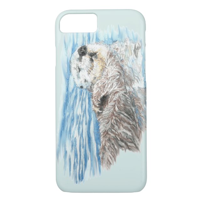 Capa Para iPhone, Case-Mate Aquarela Fora do Animal (Verso)