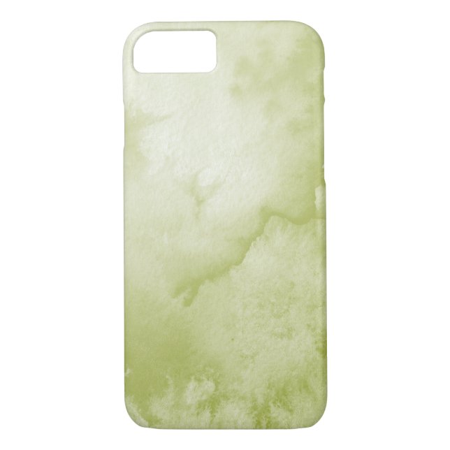 Capa Para iPhone, Case-Mate Aquarela Verde (Verso)