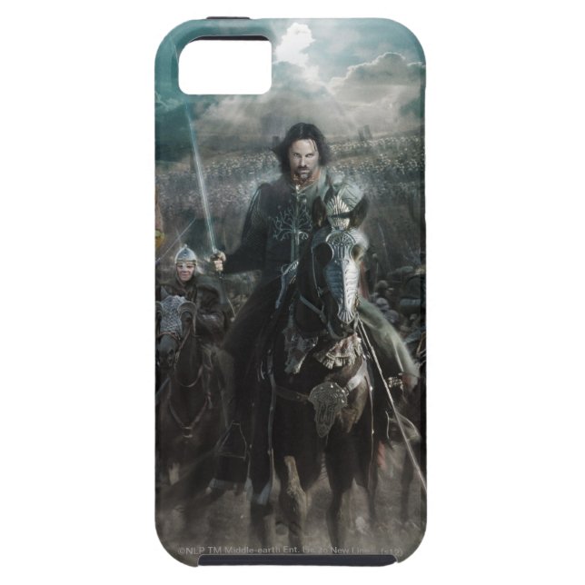 Capa Para iPhone, Case-Mate Aragorn Liderando em Cavalo (Traseira)