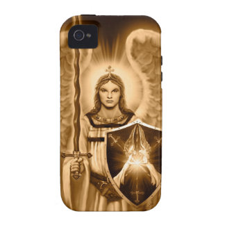 Capa Para iPhone 4/4S Arcanjo Michael - caso iPhone4
