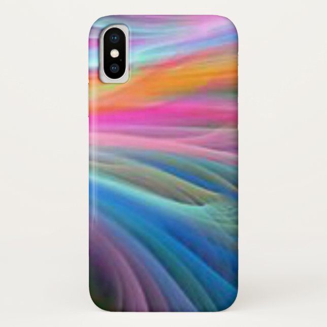 Capa Para iPhone, Case-Mate Arco-íris "Apple iPhone X". Estilo - Mal Ali (Verso)