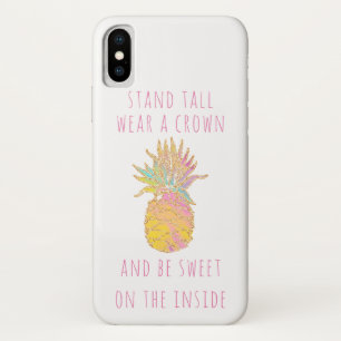 Capa Para iPhone Da Case-Mate Arco-íris Dourado e abacaxi bonitinho Seja abacax