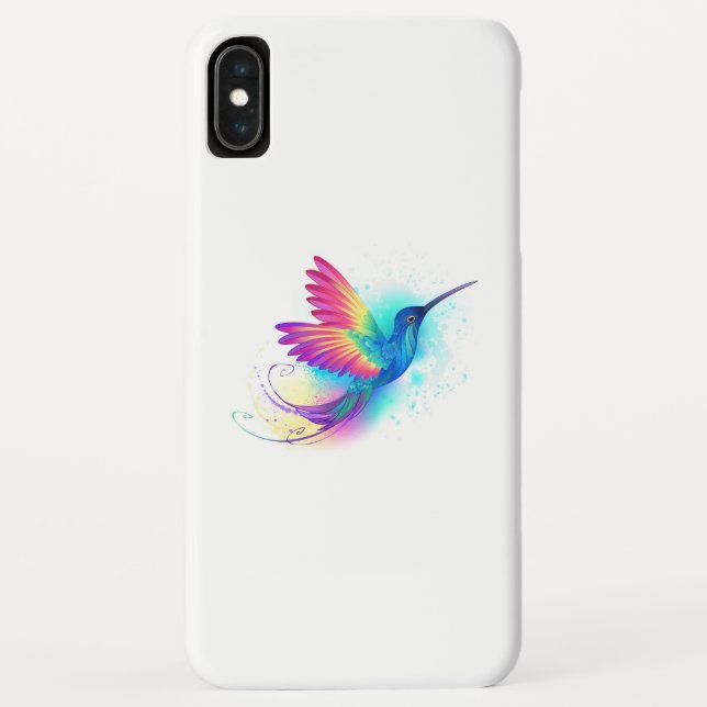Capa Para iPhone, Case-Mate Arco-Íris Exótico Hummingbird (Verso)